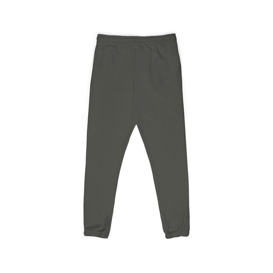 Good vibes only - Fleece Sweatpants with Vertical Script Logo