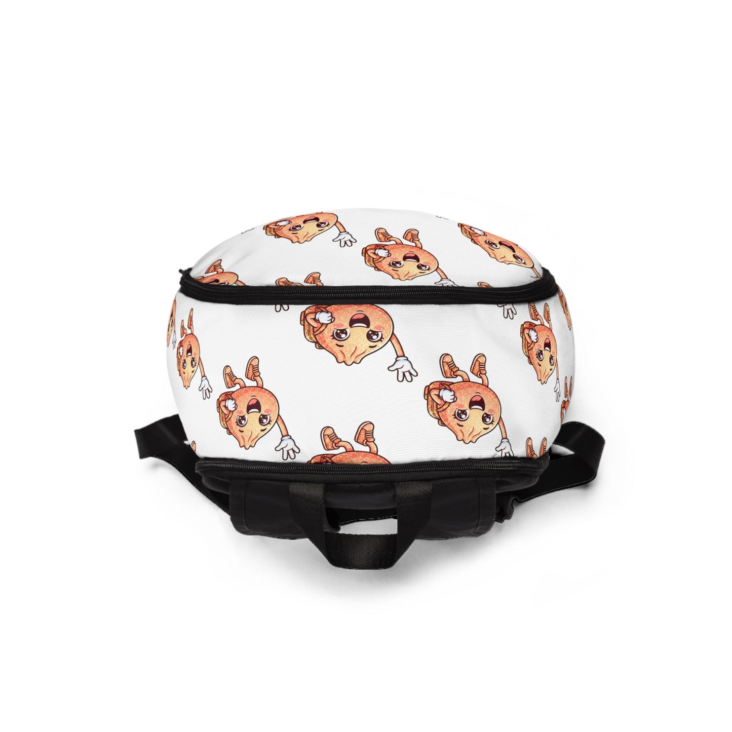 Cute Cartoon Donut Pattern Backpack – Kawaii Pastry School Bag