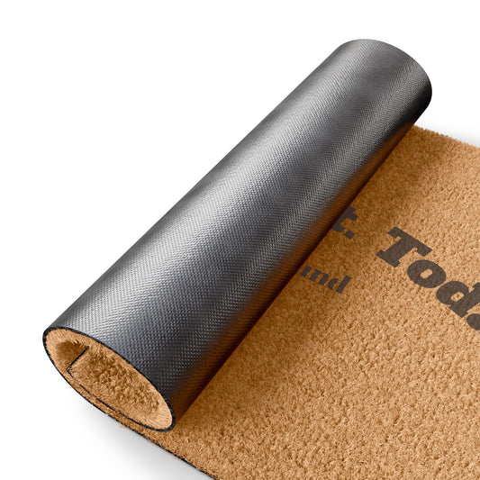 Doormat — "Naw... No. Not. Today" Funny Welcome Mat, Anti-Social Entryway Decor