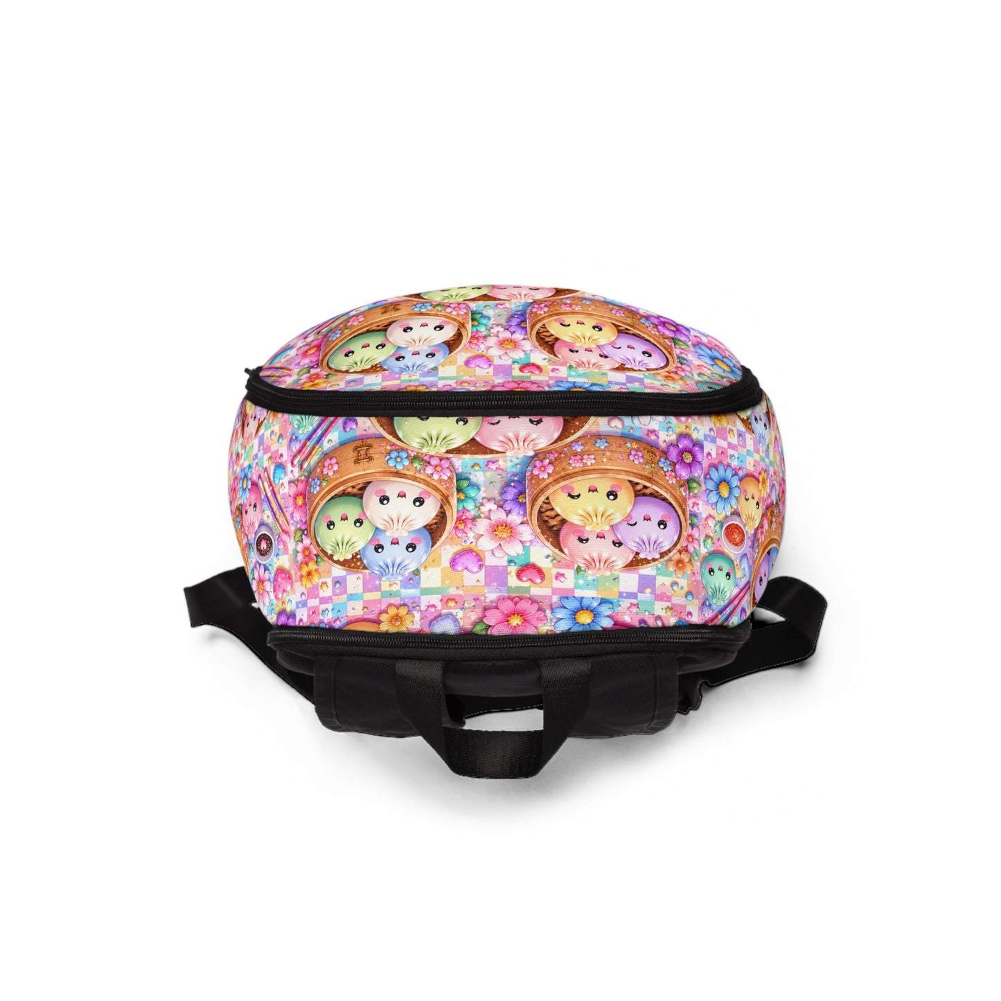 Kawaii Pastel Sweets Backpack — Cute Dessert Pattern School Bag