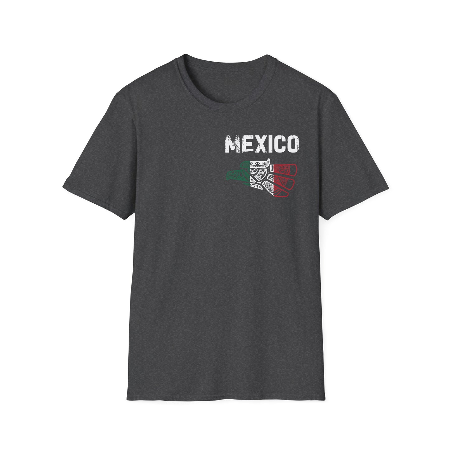 Mexico Pride T-Shirt — Mexican Flag Eagle Graphic Tee
