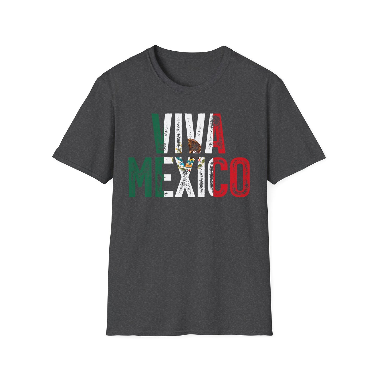 Viva Mexico T-Shirt — Mexican Flag Eagle Patriotic Tee