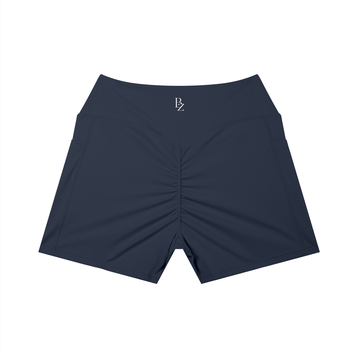 Women’s High-Waisted Yoga Shorts with Pockets – Sculpting Workout Shorts