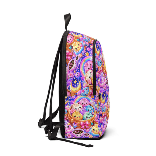 Kawaii Candy Critters Backpack — Colorful Cute Animal Print School Bag
