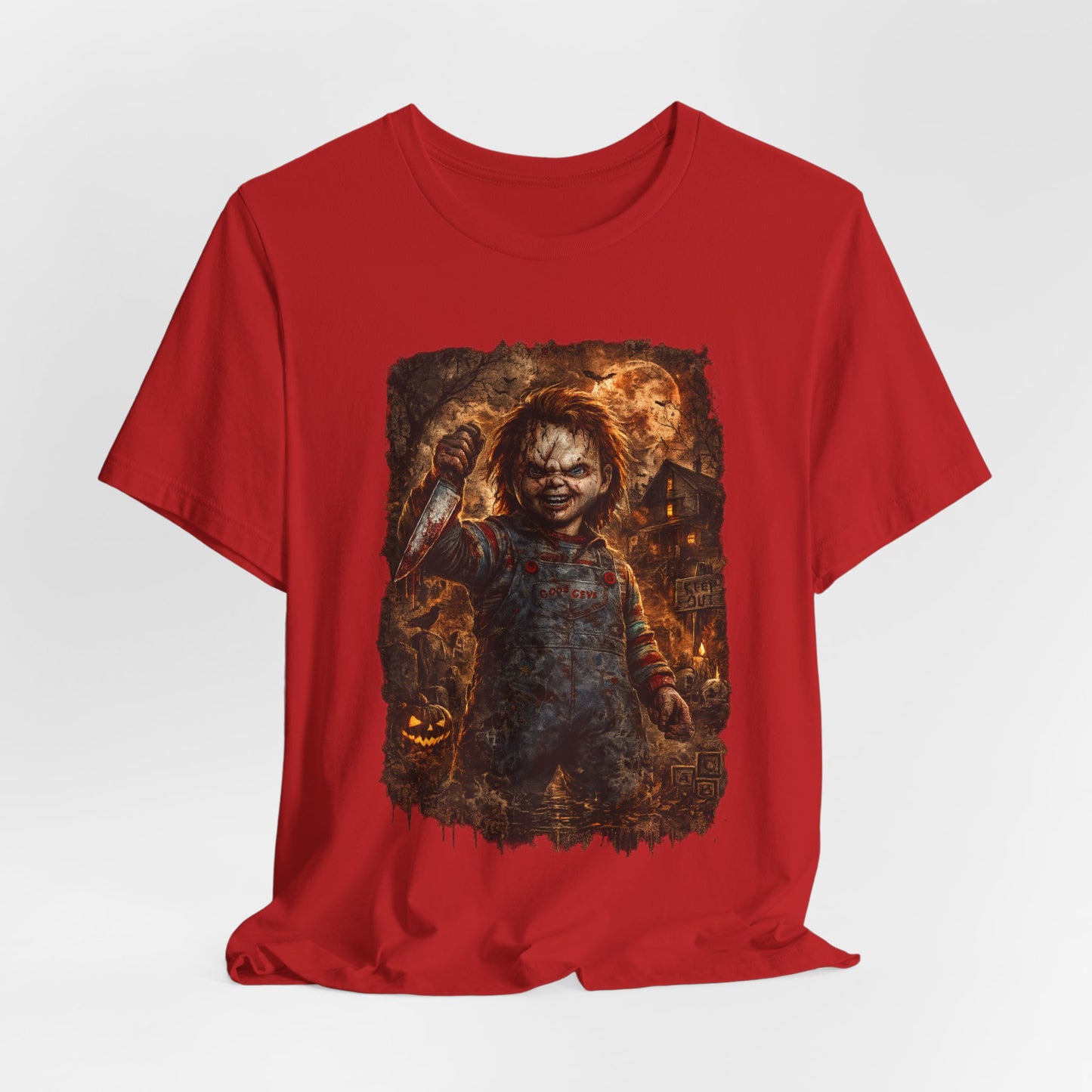 Chucky Horror Movie T-Shirt β Vintage Pumpkin Patch Halloween Tee