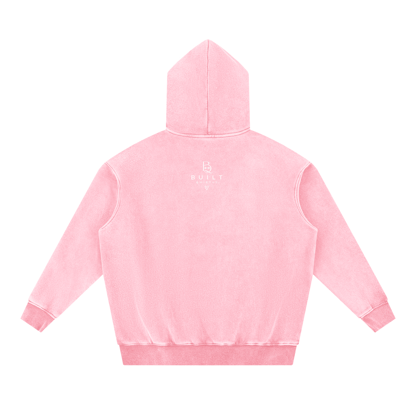 Snow Wash Oversized Fleece Hoodie – Vintage Unisex Streetwear Hoodie