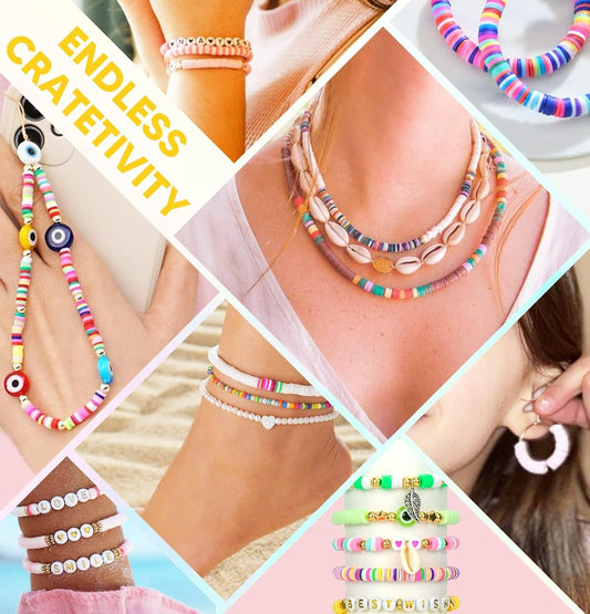 Bracelet Making Kit DIY Crafts Gifts Toys for Kids