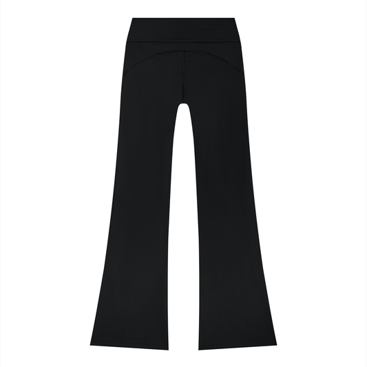 Women’s High-Waisted Flare Yoga Pants – Drawstring Pilates & Workout Pants