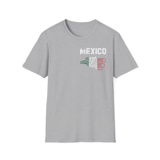 Mexico Pride T-Shirt — Mexican Flag Eagle Graphic Tee