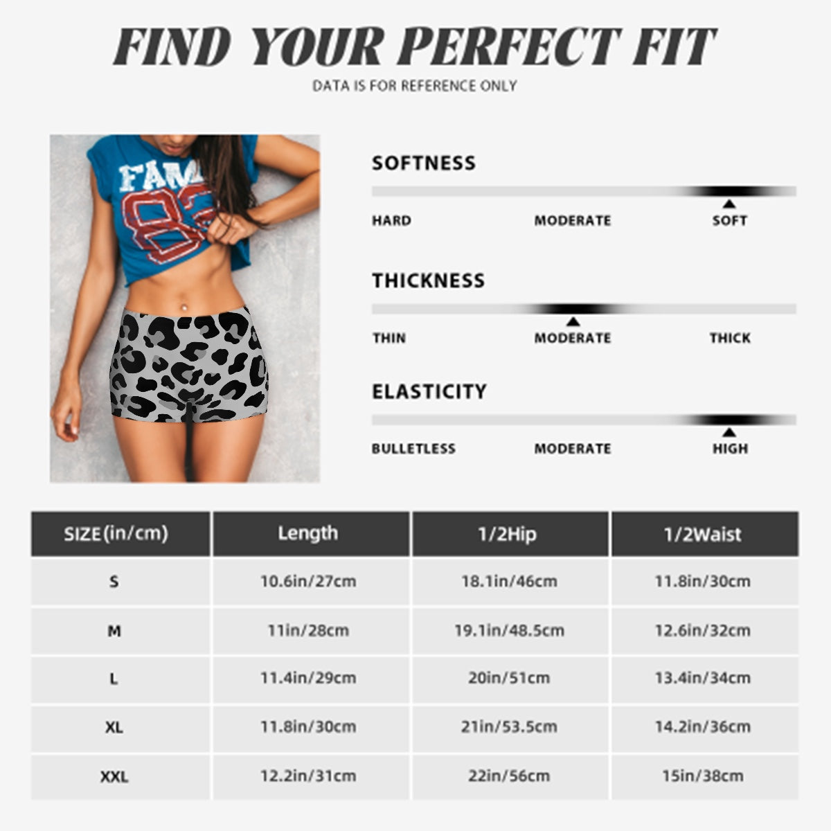 Woman's Leopard Print Shorts - Workout Shorts - Running Shorts- Sexy Short Shorts for women - Leopard Print