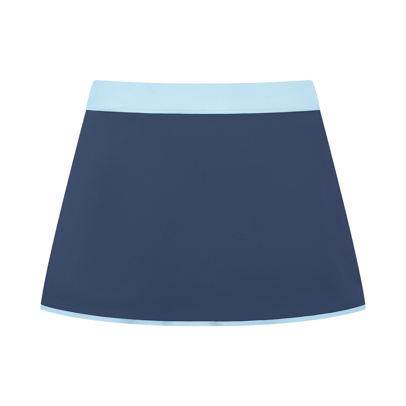 Women’s High-Waisted A-Line Skort – Color Block Tennis & Workout Skirt