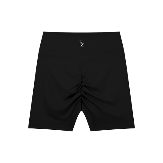 Women’s High-Waisted Biker Shorts – Sculpting Workout & Yoga Shorts