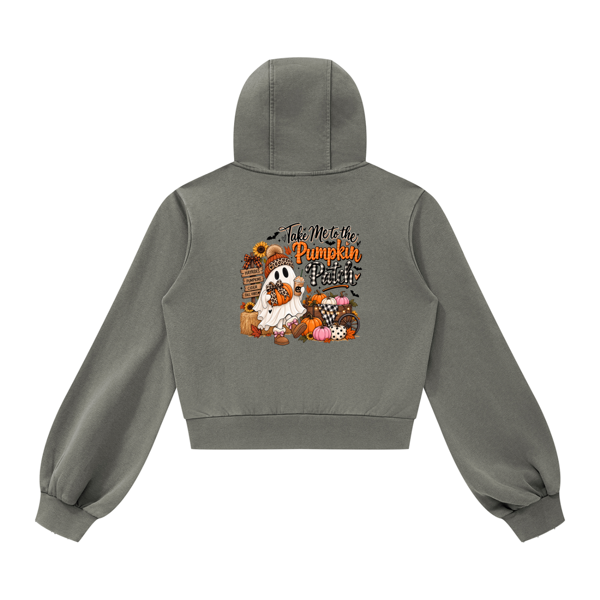 Women’s Vintage Wash Full Zip Hoodie