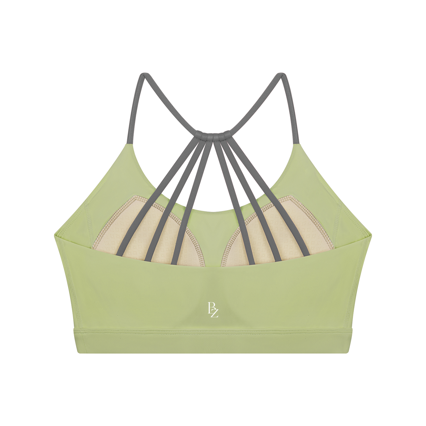 Women’s Color Block U-Neck Sports Bra – Yoga & Workout Crop Top