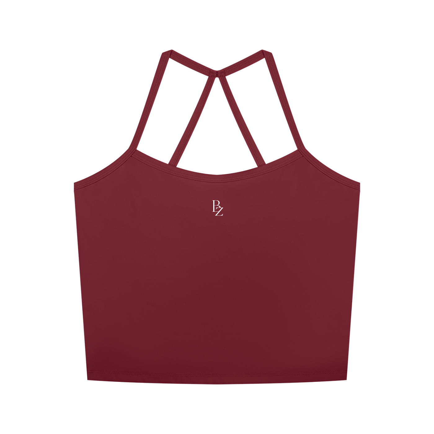Women’s Cropped Yoga Tank Top – Fitted Workout & Gym Top
