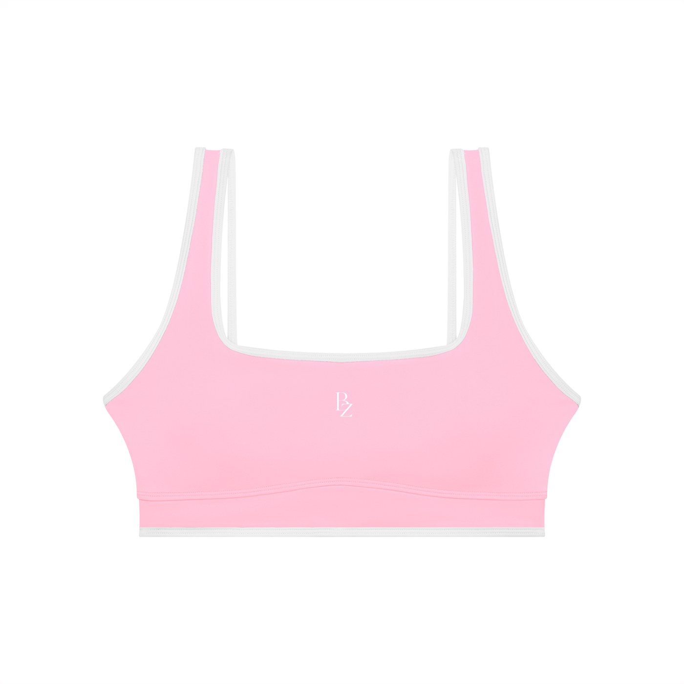 Women’s Color Block Sports Bra – High Support Yoga & Workout Top