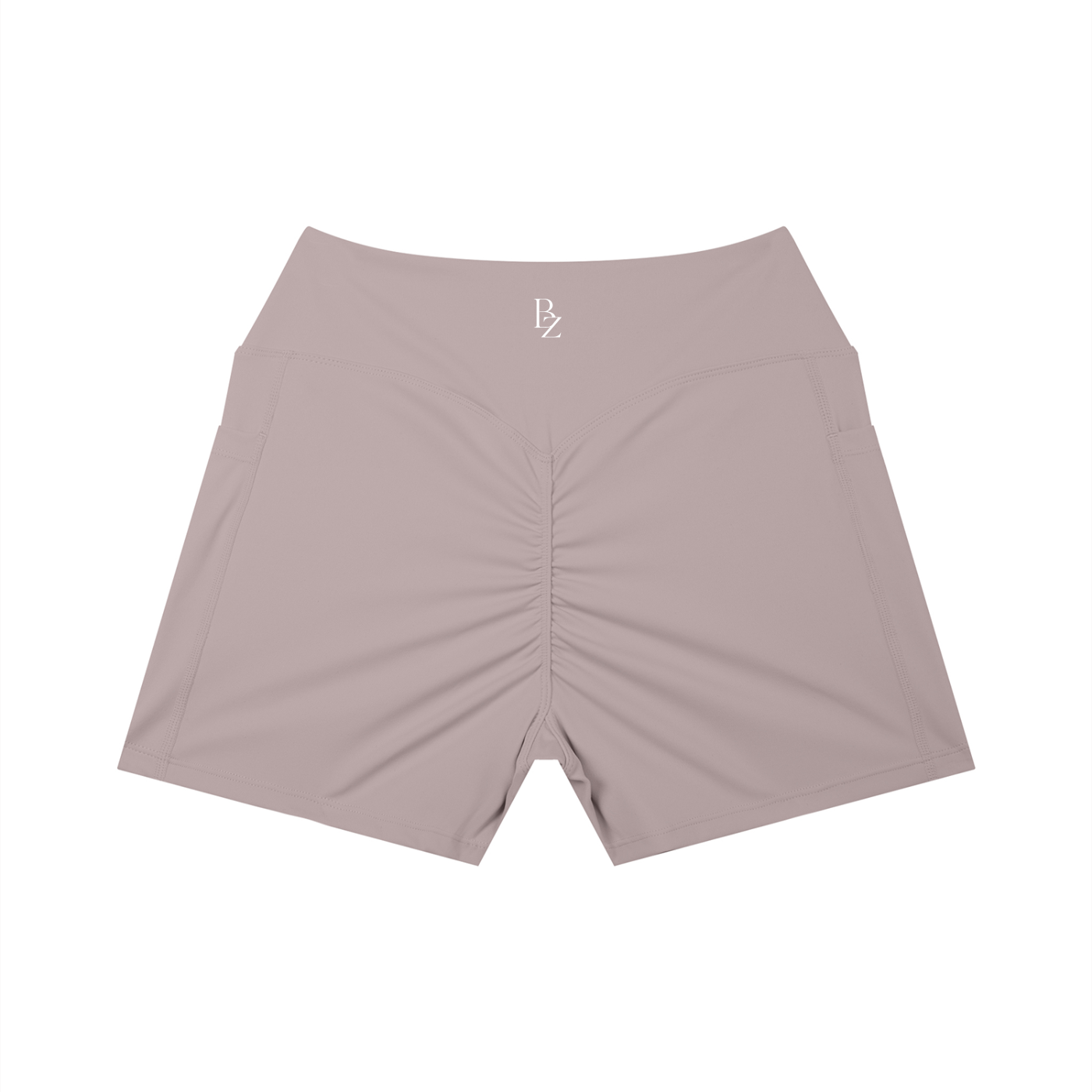Women’s High-Waisted Yoga Shorts with Pockets – Sculpting Workout Shorts