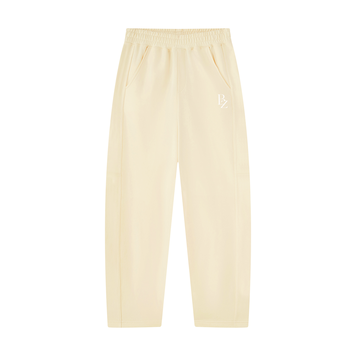 Unisex Tapered Straight Hem Sweatpants