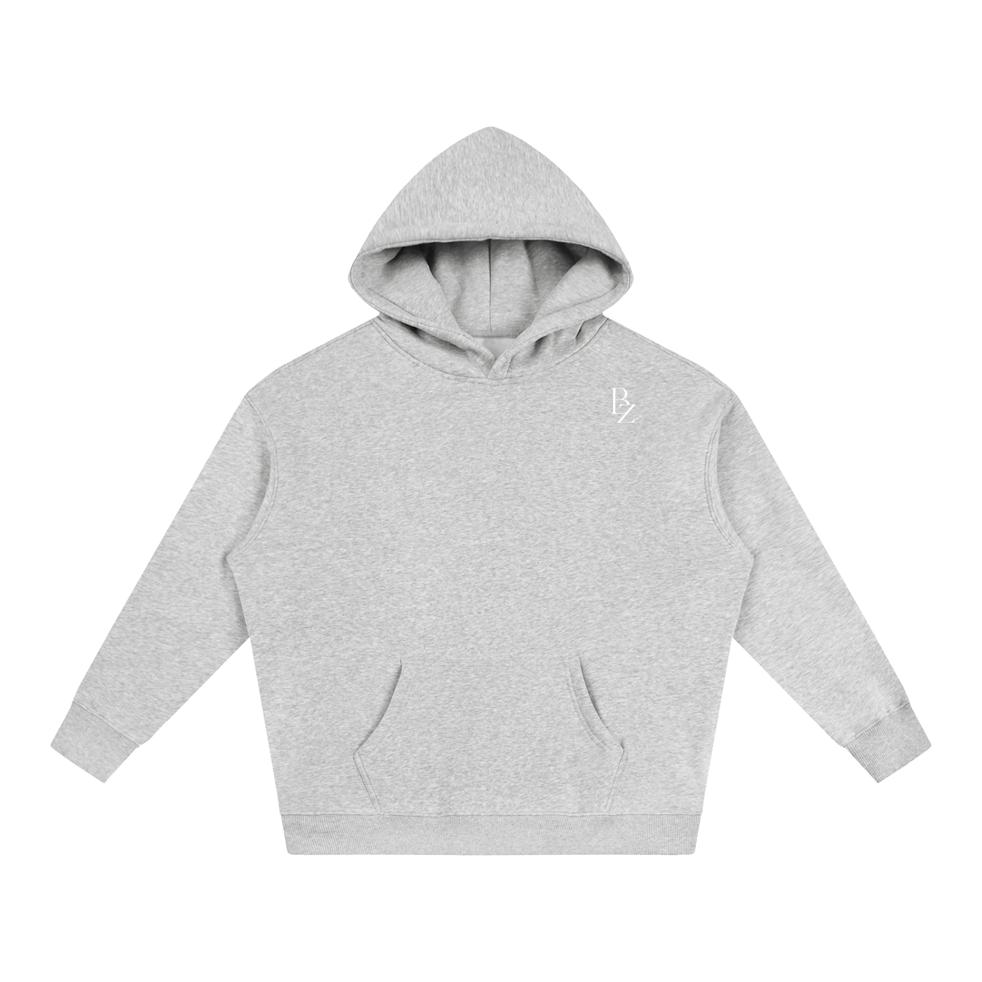 Unisex Oversized Fleece Hoodie – Heavyweight Gym Pump Cover