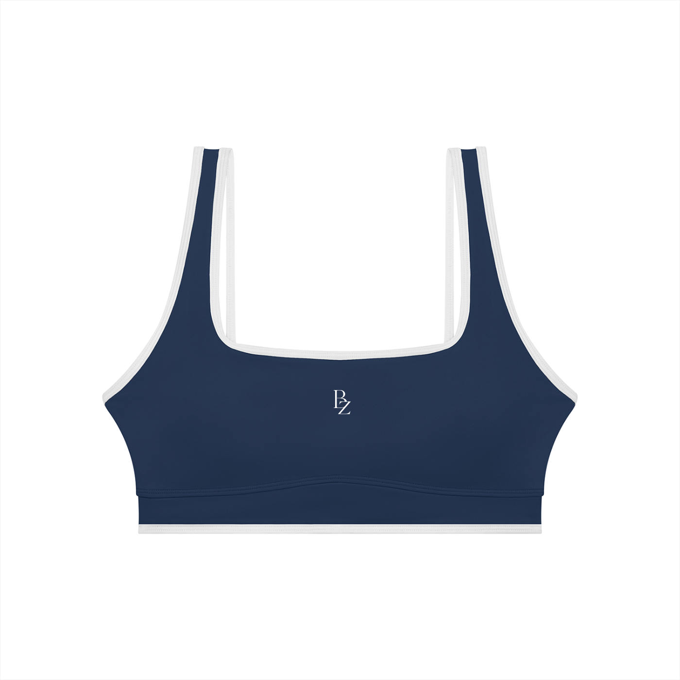 Women’s Color Block Sports Bra – High Support Yoga & Workout Top