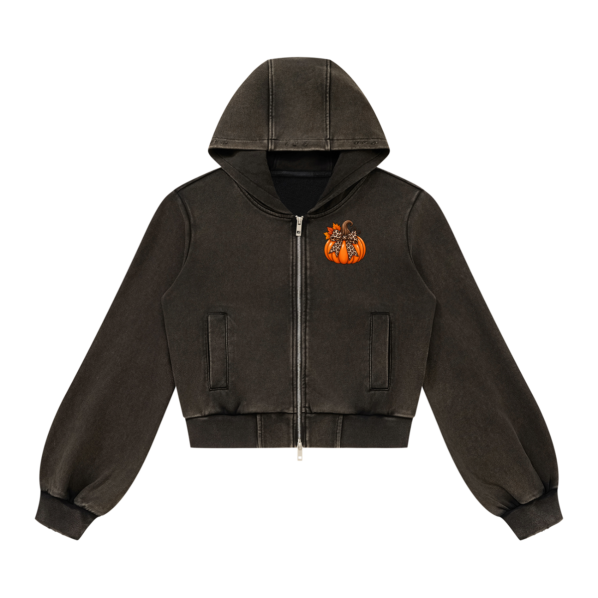 Women’s Vintage Wash Full Zip Hoodie