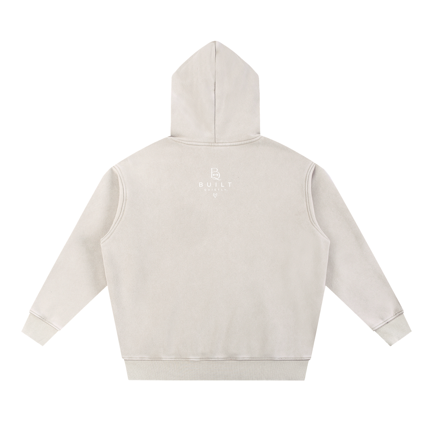 Snow Wash Oversized Fleece Hoodie – Vintage Unisex Streetwear Hoodie