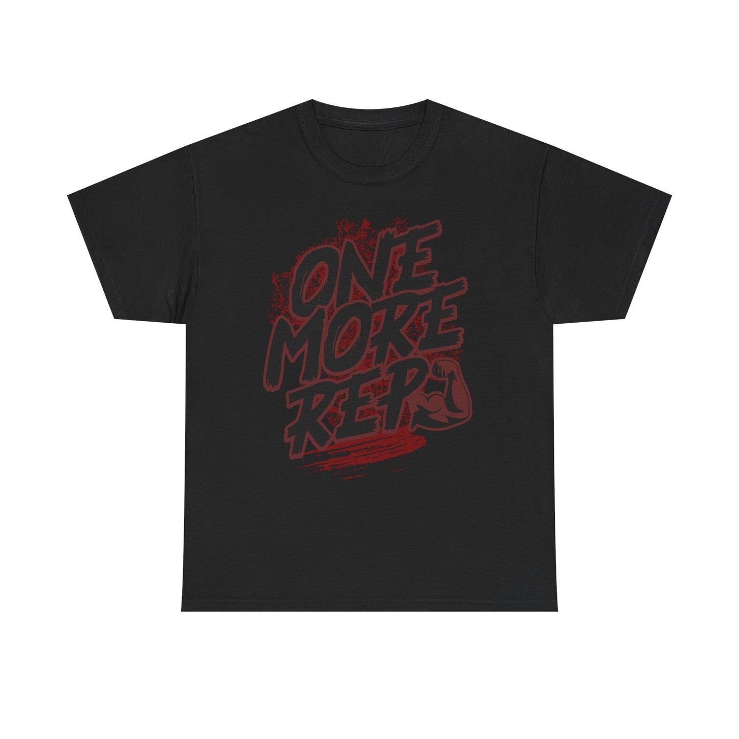 One More Rep T-Shirt — Motivational Gym Workout Tee - Gym Tee - Fitness Shirt - Gym Quotes