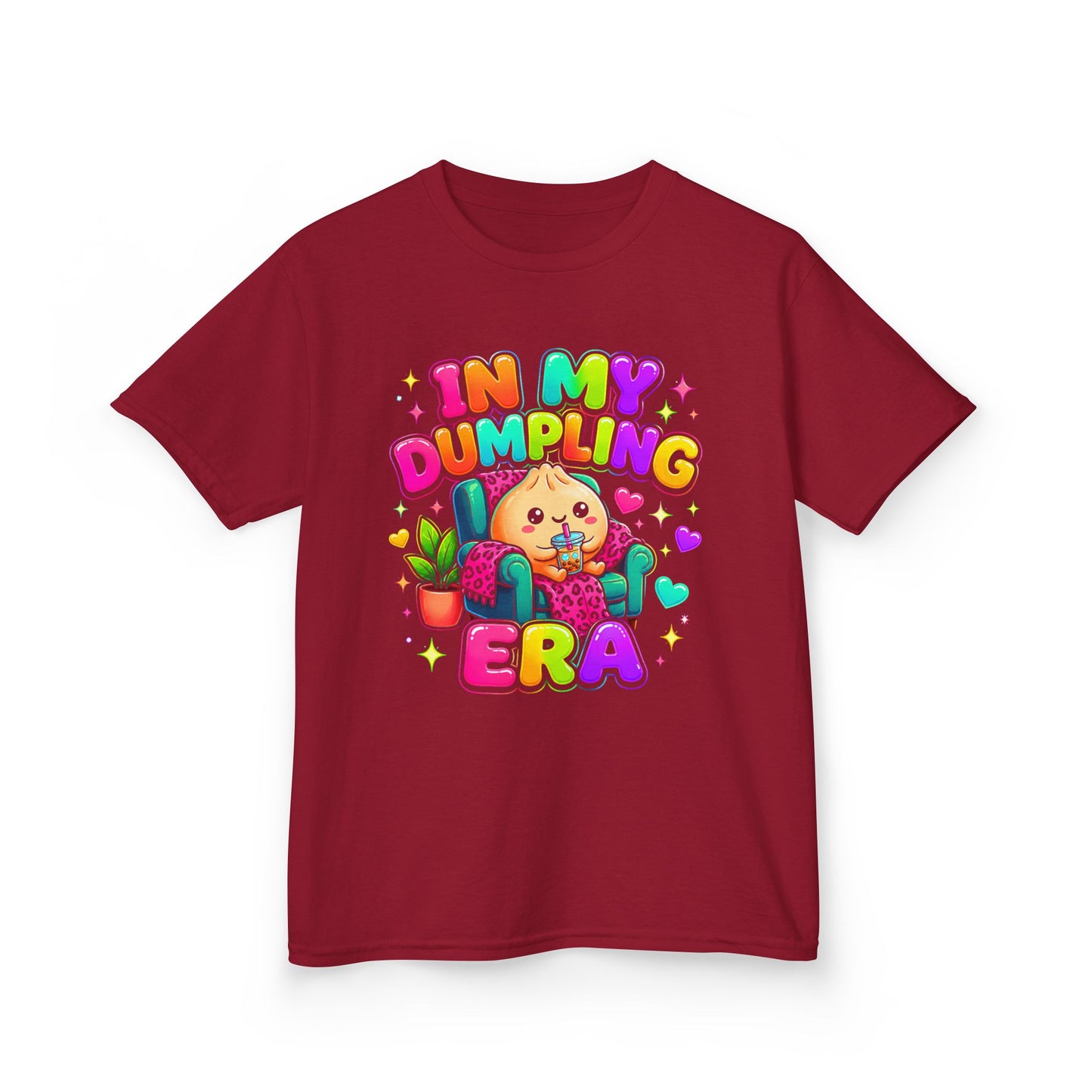 Kids Tee — "In My Dumpling Era" Cute Kawaii Dumpling Shirt