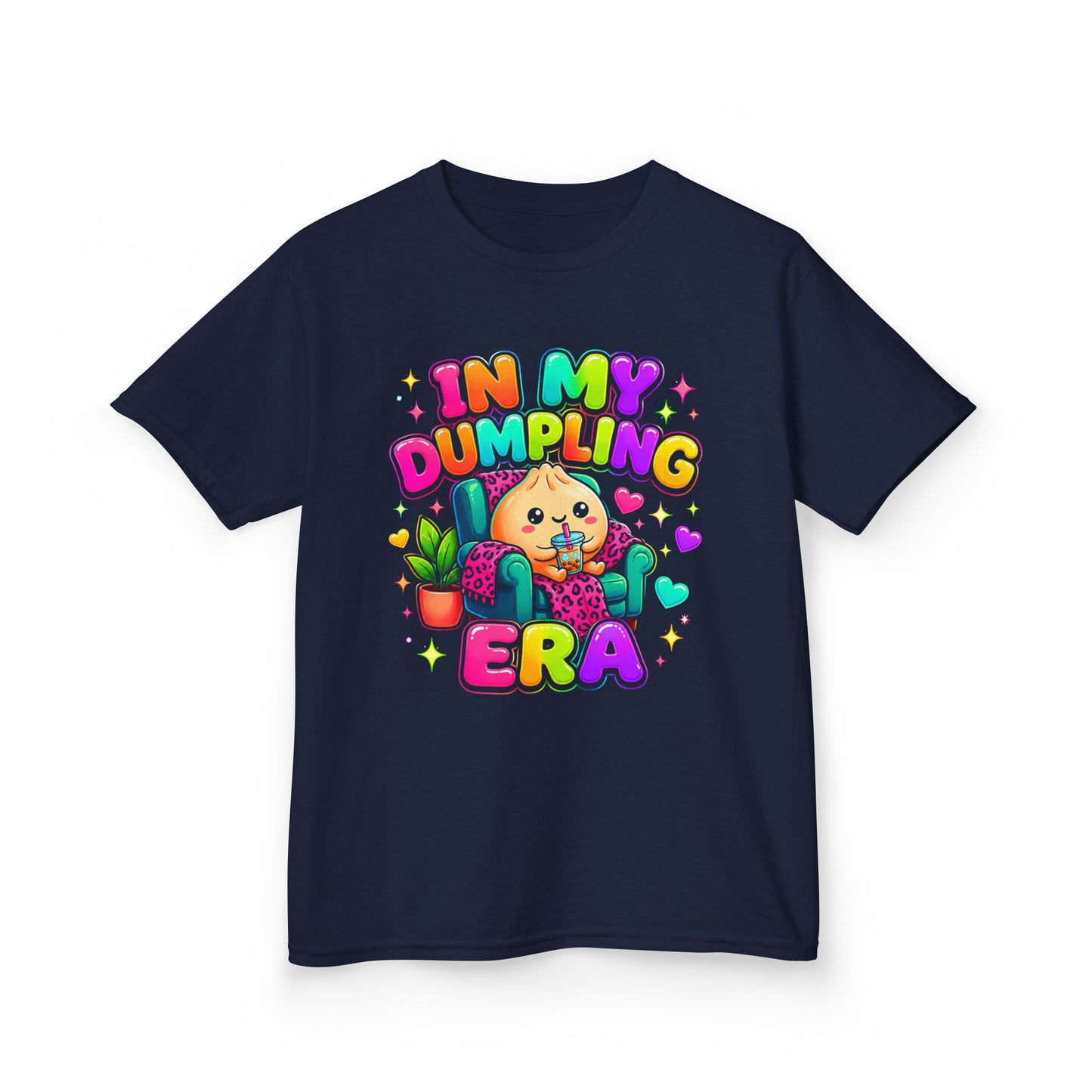 Kids Tee — "In My Dumpling Era" Cute Kawaii Dumpling Shirt