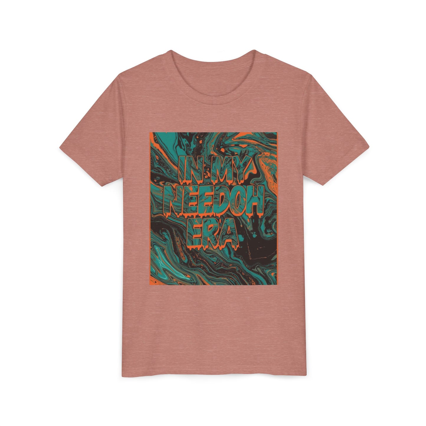 Youth Tee — 'Now Is Need of Era' Swirl Graphic