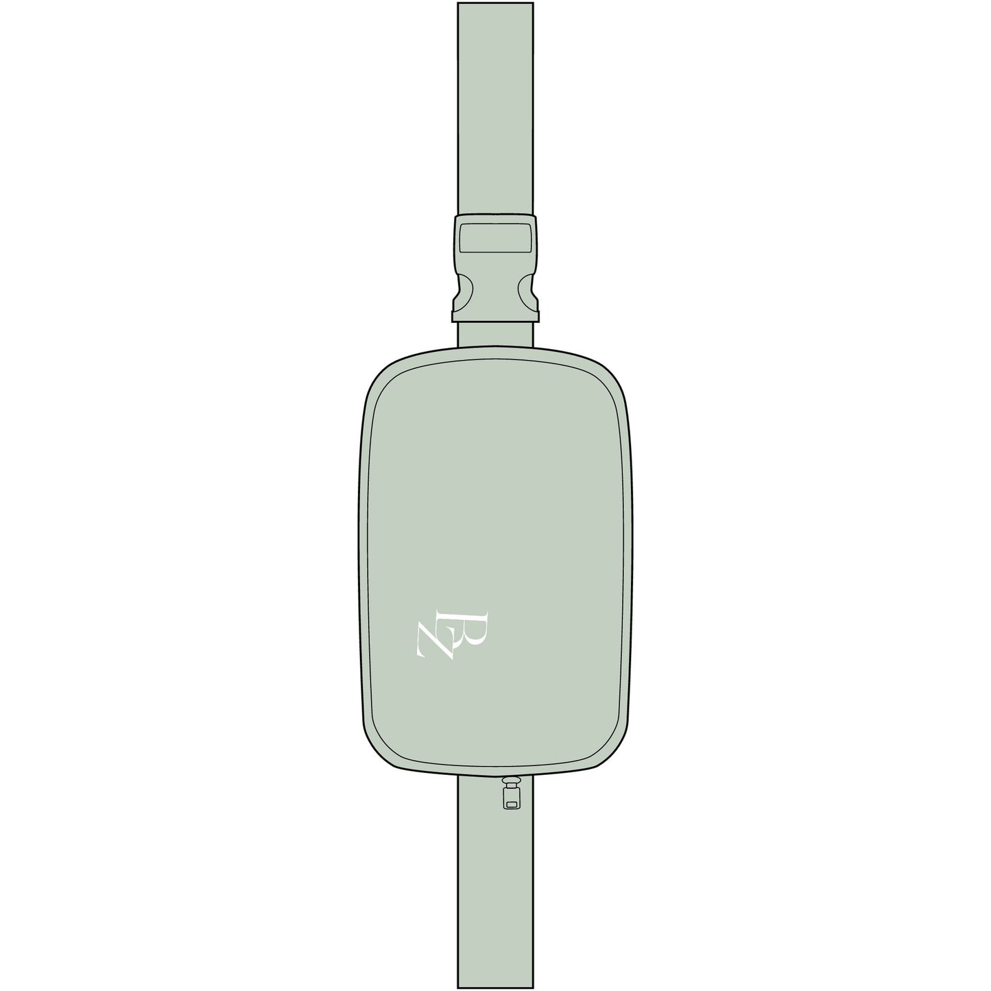 BZ Explorer Sling Bag – Minimal Crossbody Belt Bag for Travel & Everyday
