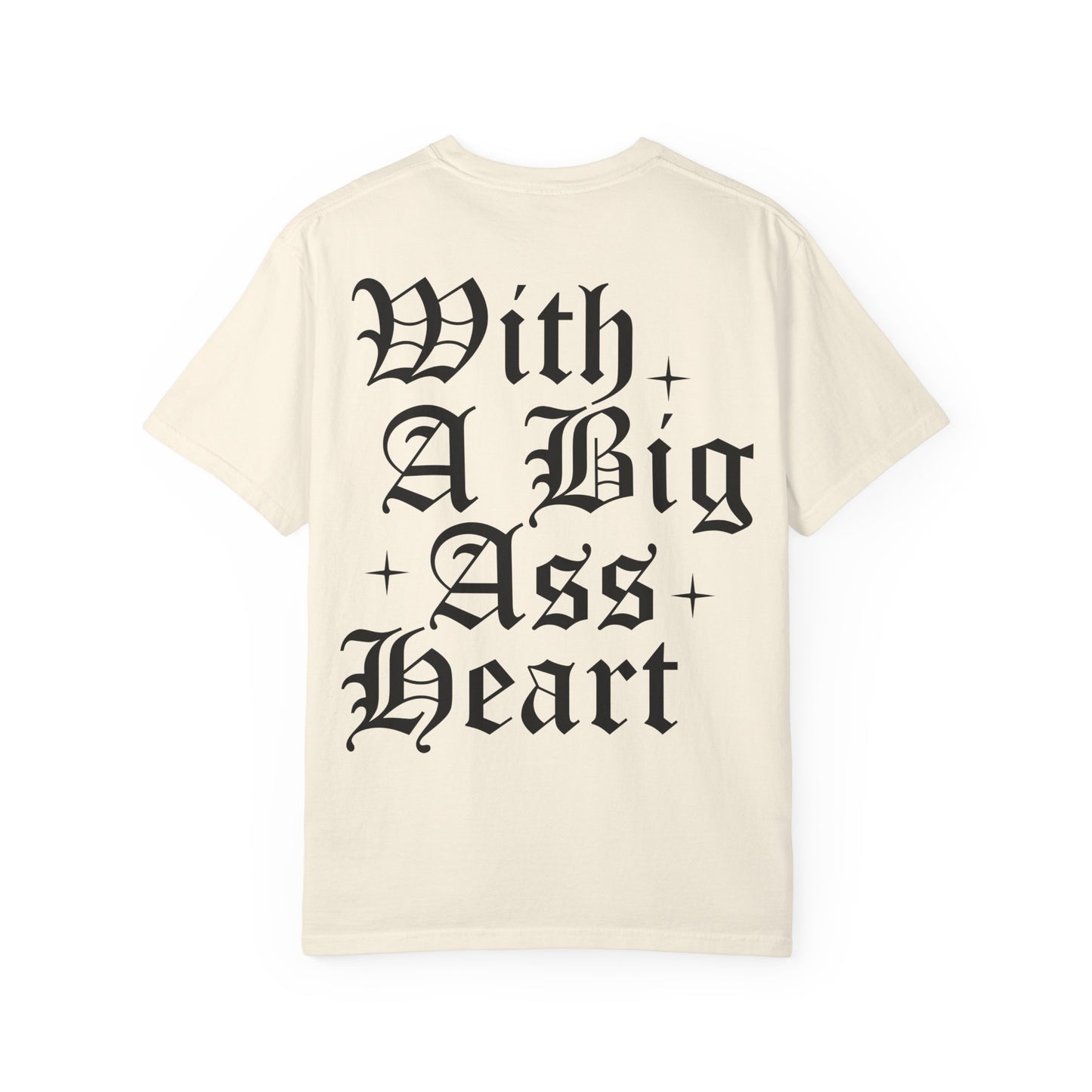 Chicana Bonita Tee — “With A Big Ass Heart” Graphic T‑Shirt