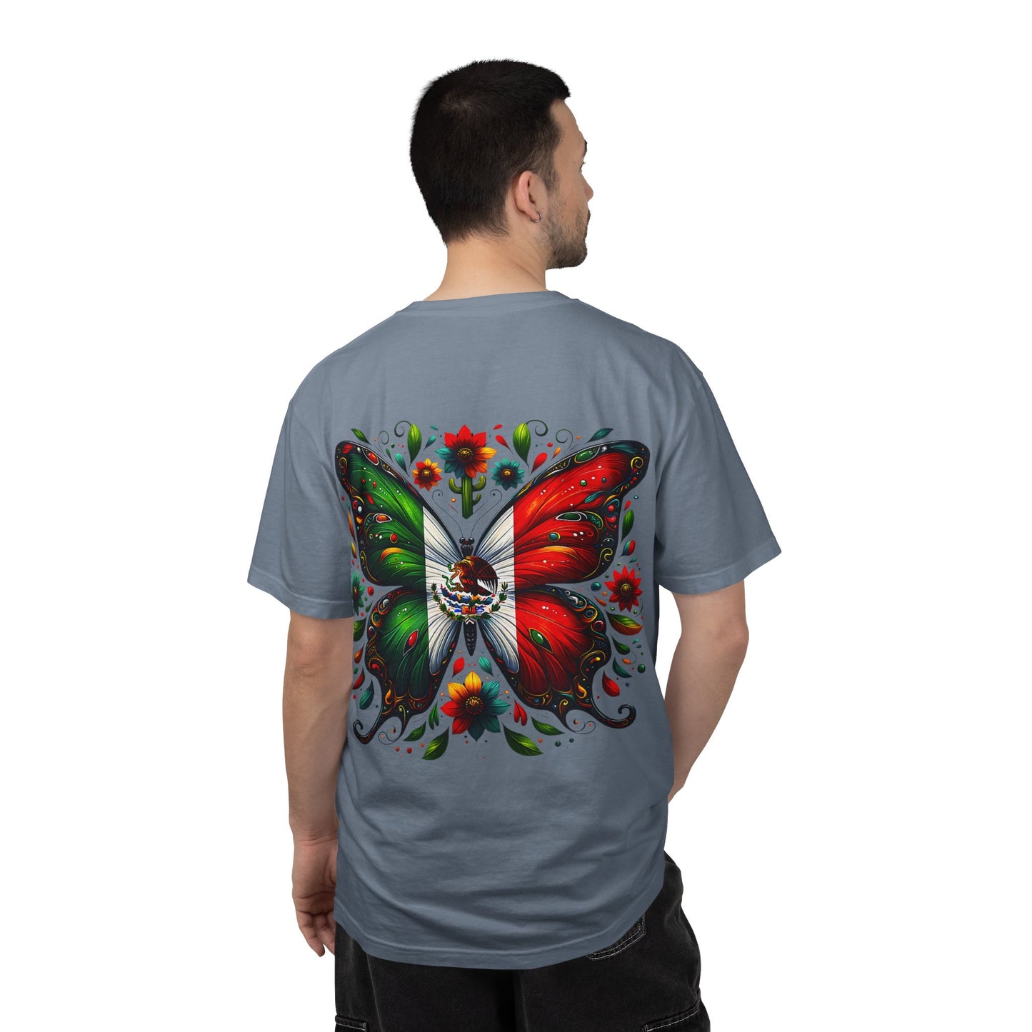 Toxica - Latino - Mexico Unisex Garment-Dyed T-shirt