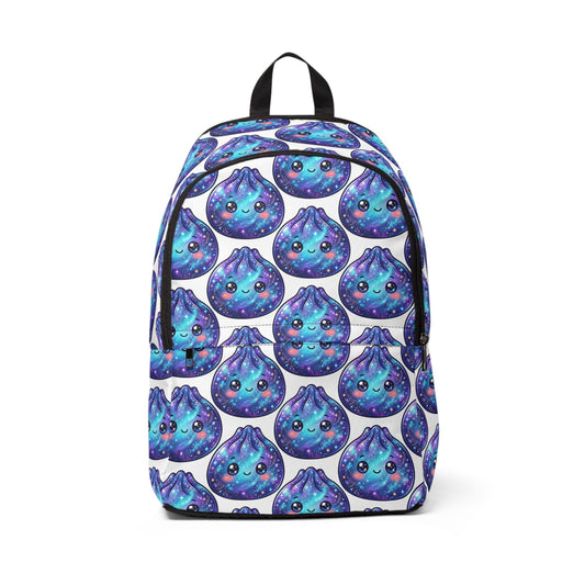 Galaxy Dumpling Backpack — Cute Kawaii Space Food Print