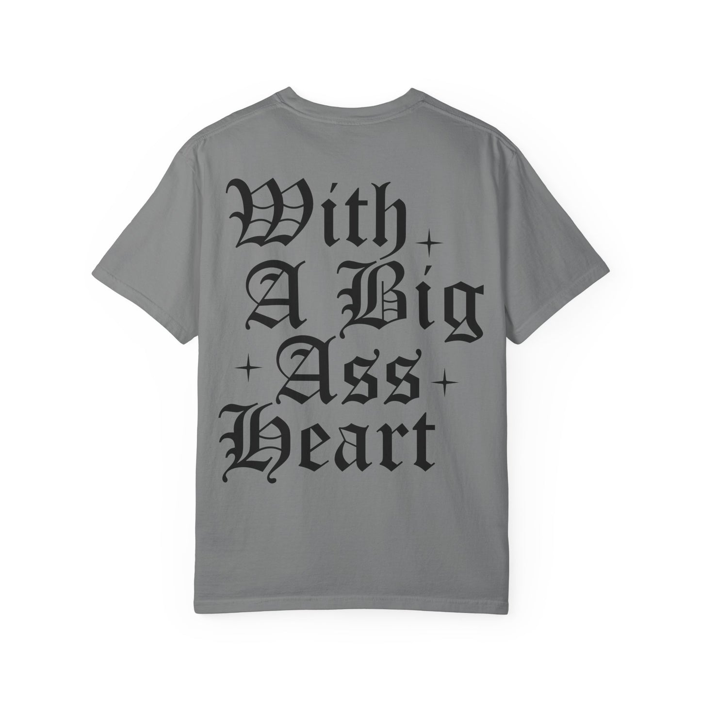 Chicana Bonita Tee — “With A Big Ass Heart” Graphic T‑Shirt