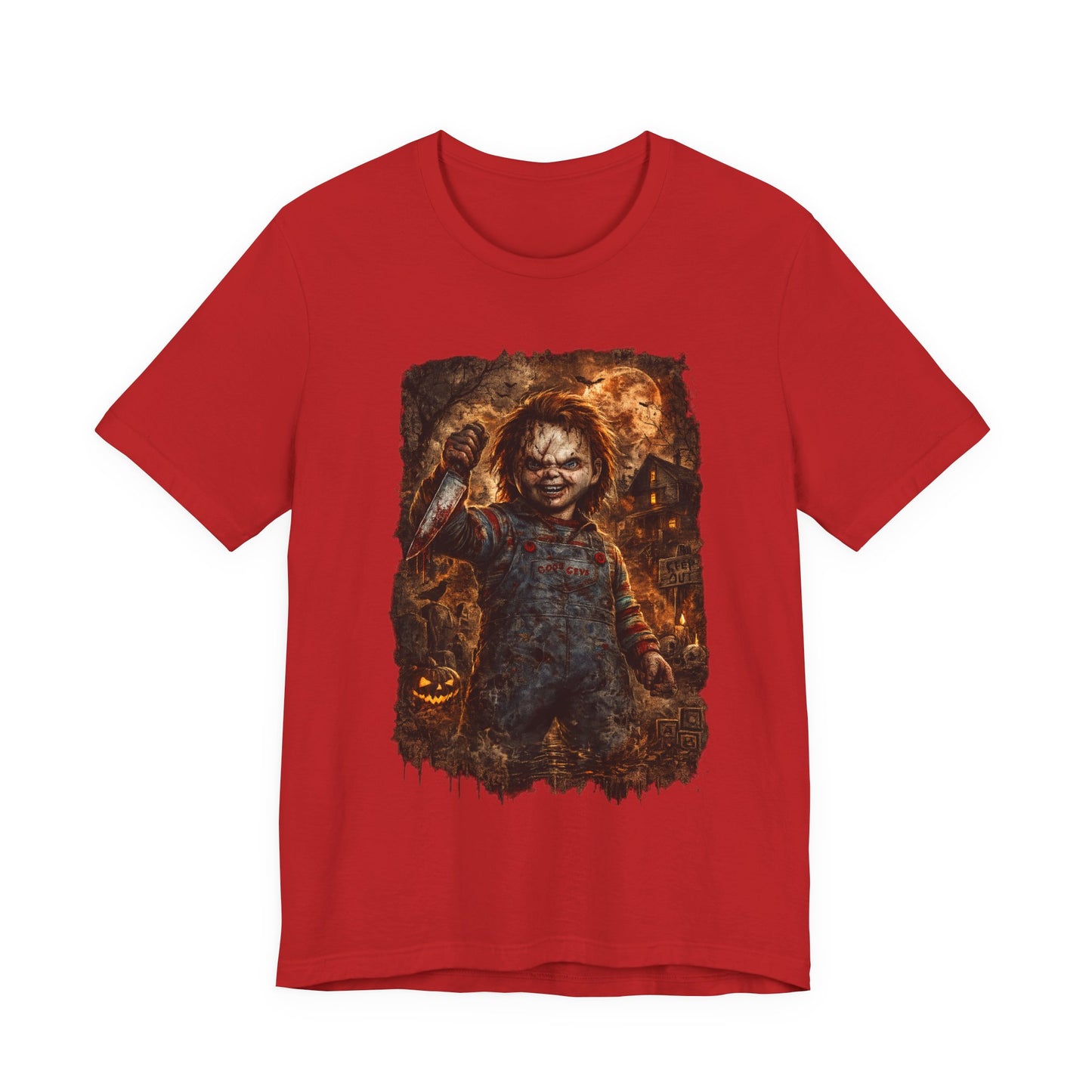 Chucky Horror Movie T-Shirt — Vintage Pumpkin Patch Halloween Tee
