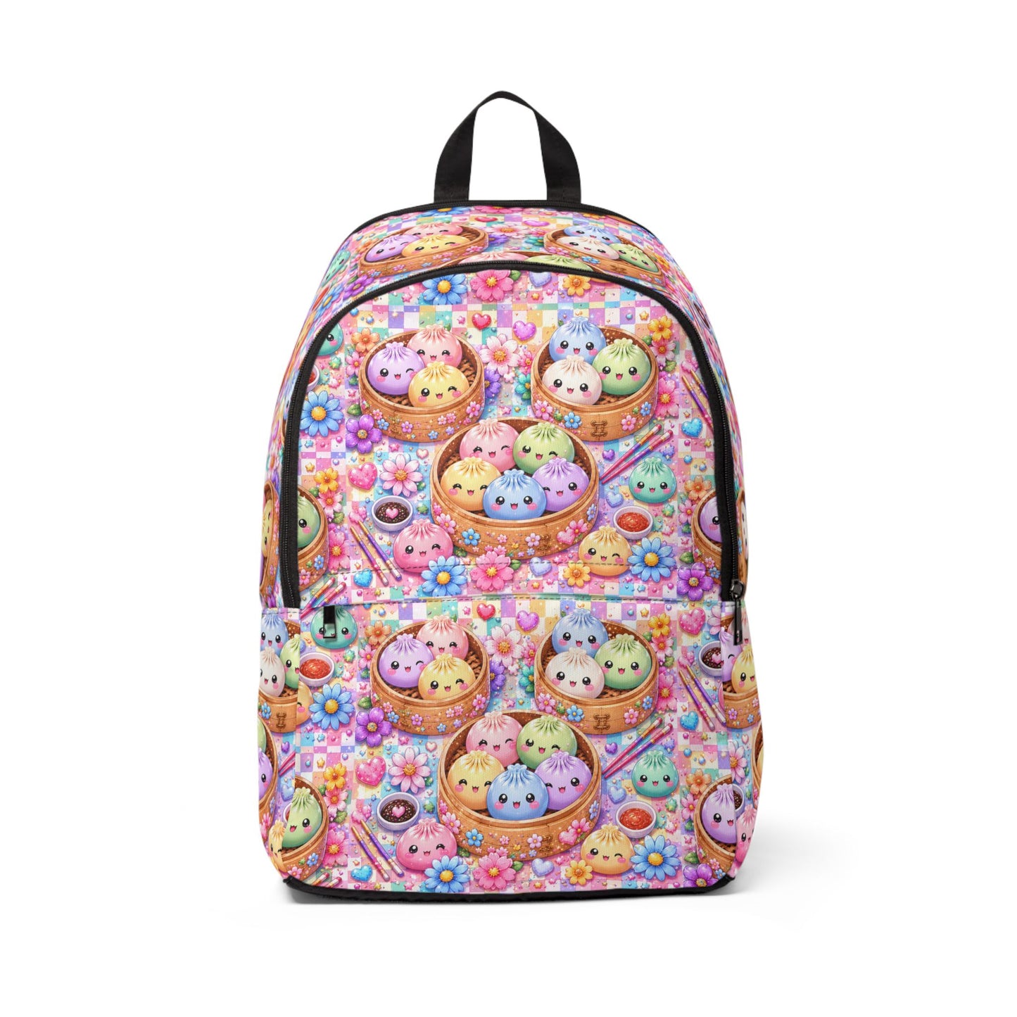Kawaii Pastel Sweets Backpack — Cute Dessert Pattern School Bag
