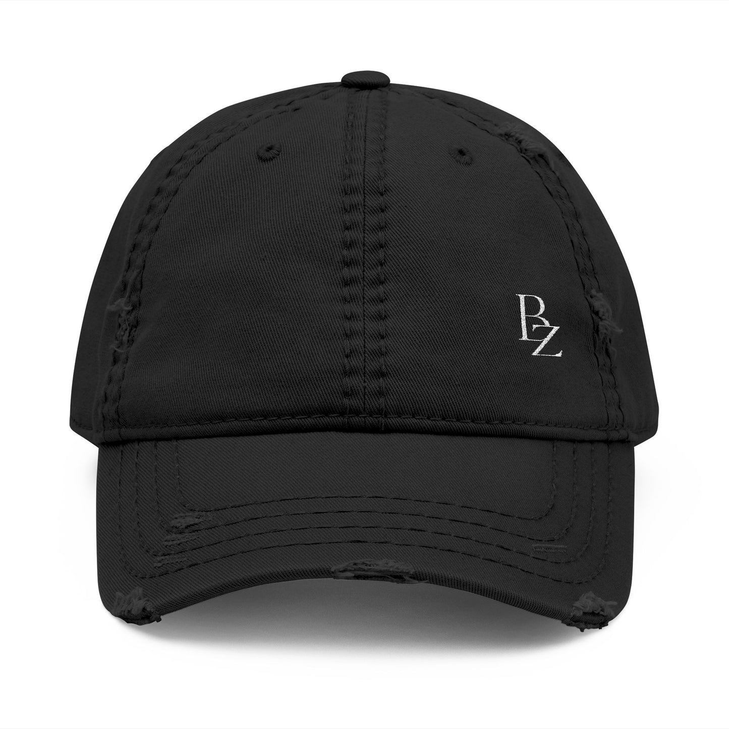 Distressed Embroidered Dad Hat – Vintage Washed Baseball Cap