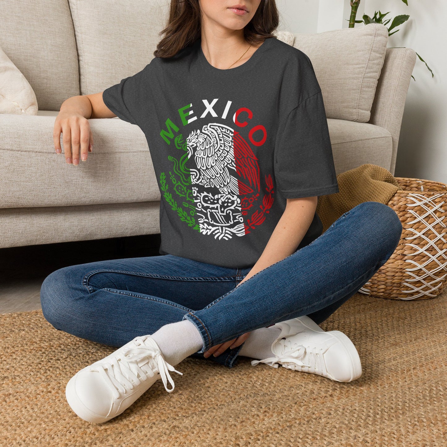 Mexico Eagle Flag T-Shirt — Mexican Pride Graphic Tee