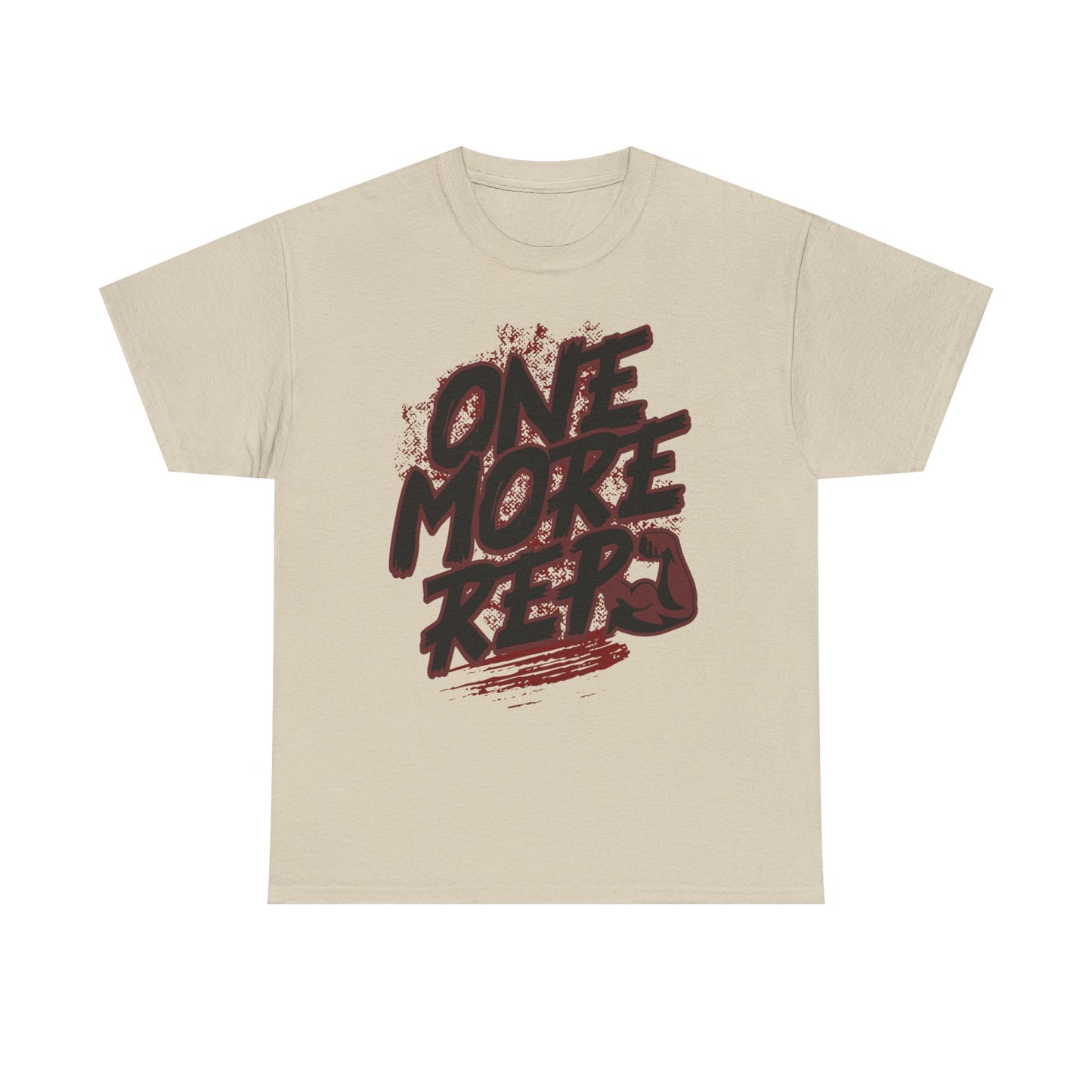 One More Rep T-Shirt — Motivational Gym Workout Tee - Gym Tee - Fitness Shirt - Gym Quotes