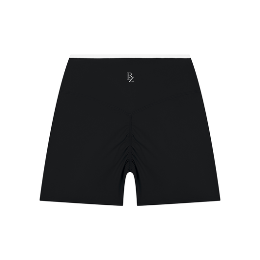Women’s High-Waisted Color Block Yoga Shorts – Sculpting Workout Shorts