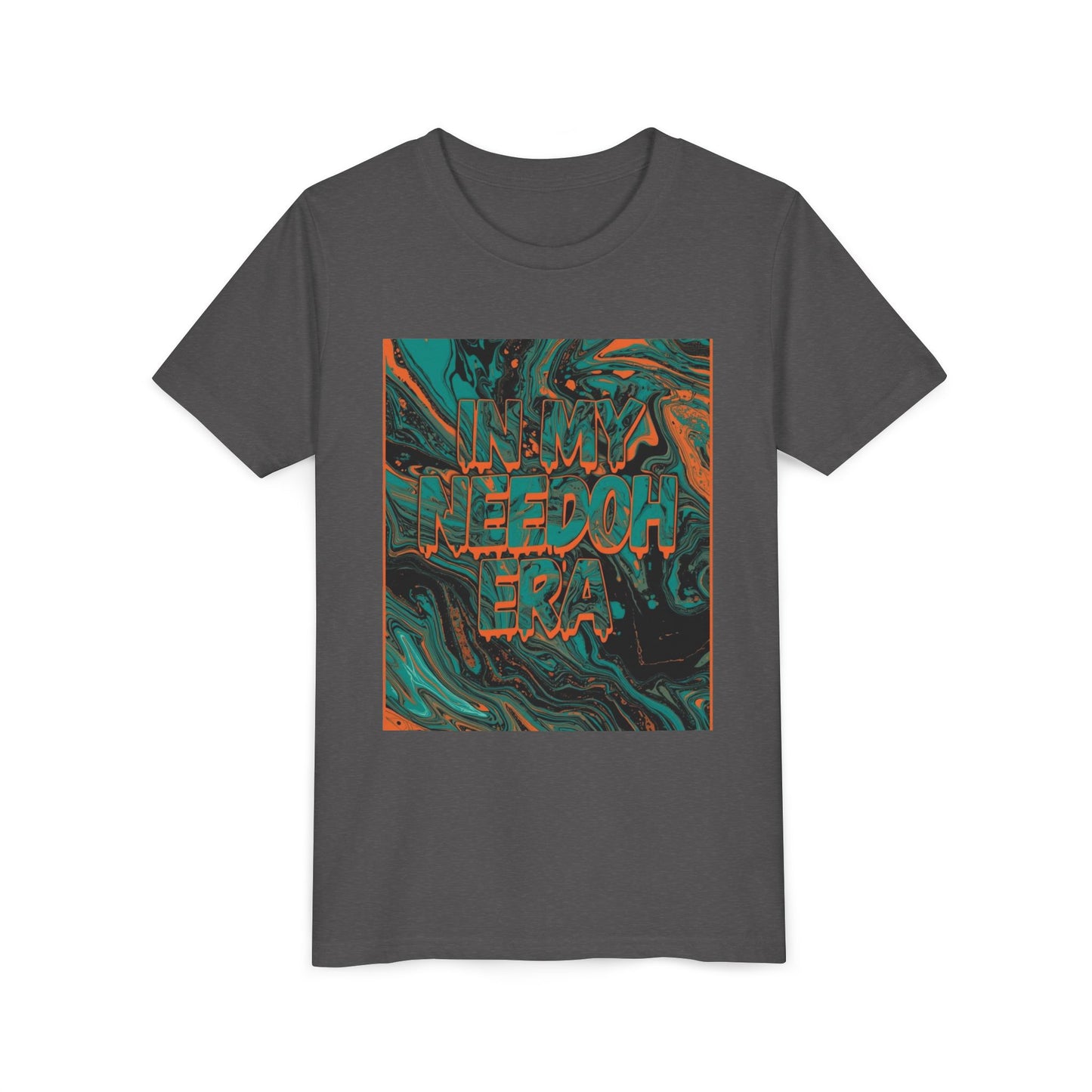Youth Tee — 'Now Is Need of Era' Swirl Graphic
