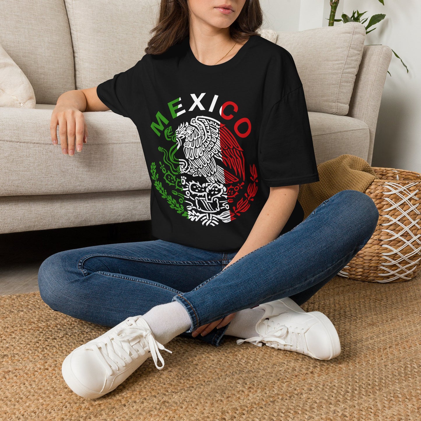 Mexico Eagle Flag T-Shirt — Mexican Pride Graphic Tee