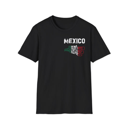 Mexico Pride T-Shirt — Mexican Flag Eagle Graphic Tee