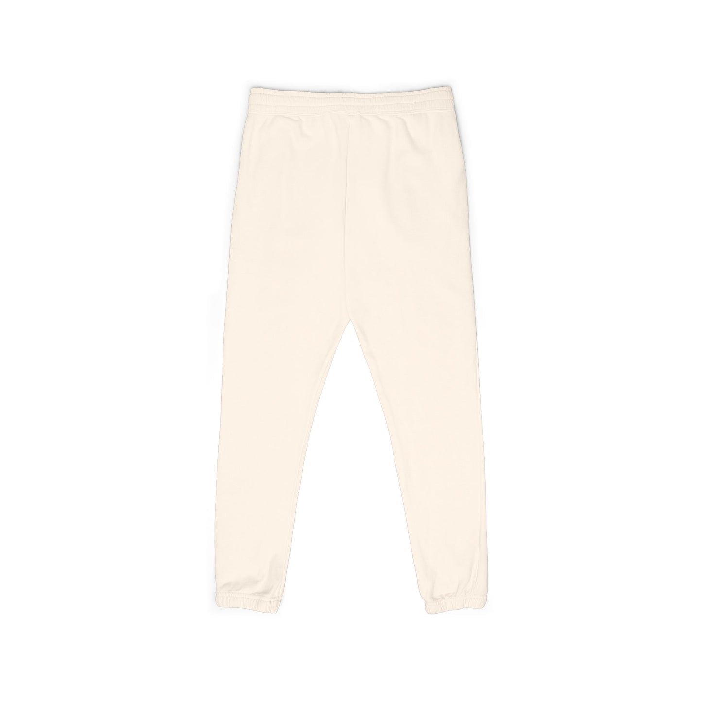 Good vibes only - Fleece Sweatpants with Vertical Script Logo