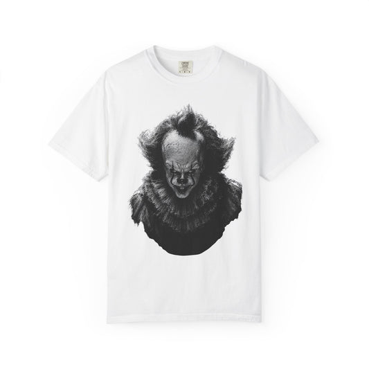 Vintage Horror Clown T-Shirt | Creepy Halloween Graphic Tee | Gothic Horror Shirt | Spooky Season Unisex Tee | Scary Clown Halloween Gift