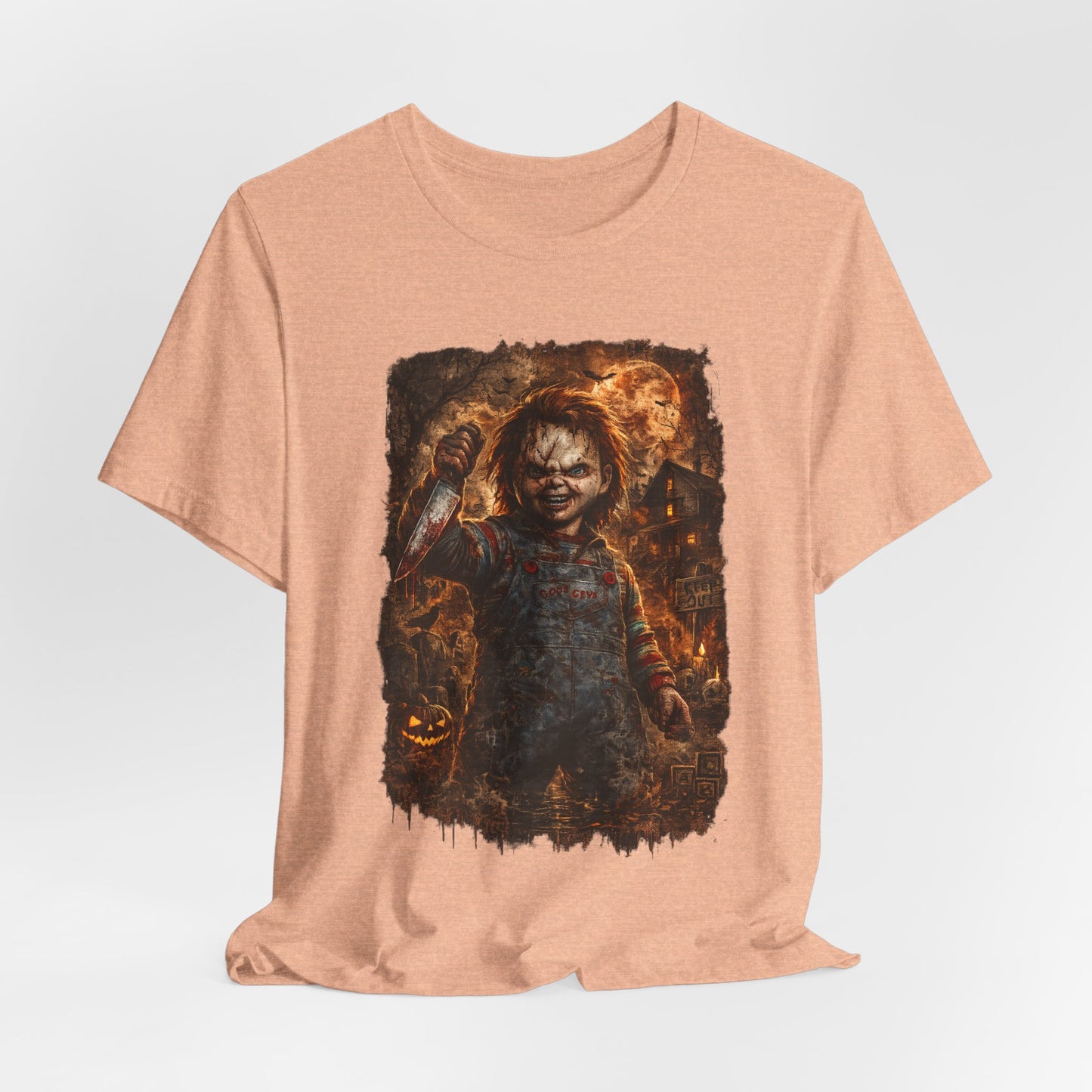 Chucky Horror Movie T-Shirt — Vintage Pumpkin Patch Halloween Tee