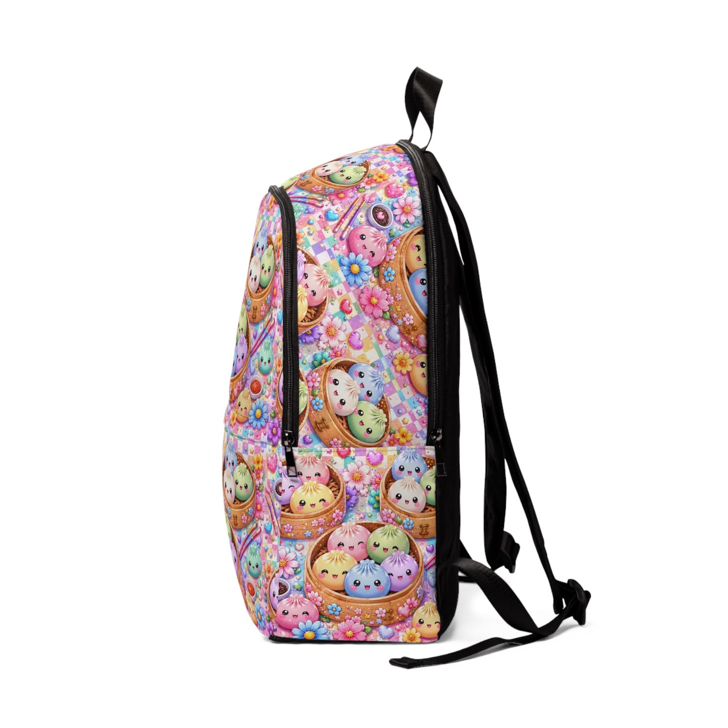 Kawaii Pastel Sweets Backpack — Cute Dessert Pattern School Bag