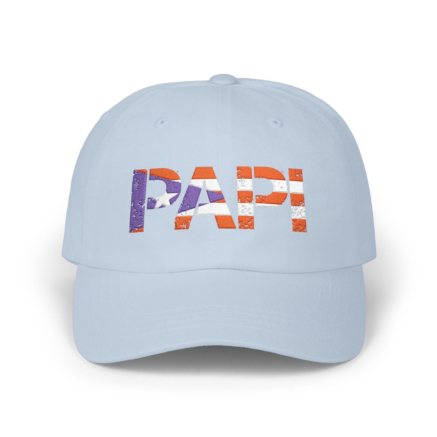 Papi Dad Cap — Vintage American Flag Patch Dad Hat