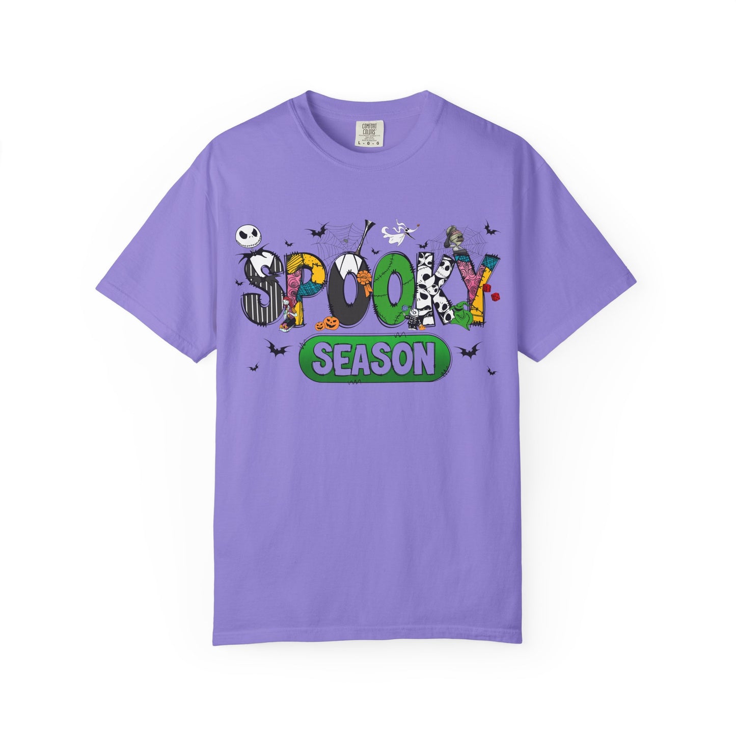 Spooky Season T-Shirt — Halloween Graphic Tee with 'SPOOKY SEASON' Design -Spooky Season T-Shirt | Cute Halloween Graphic Tee | Fall Pumpkin Ghost Shirt | Autumn Unisex Tee | Halloween Shirt for Women & Men